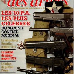 gazette des armes 427 mitrailleuse hotchkiss 1914, fusil suisse peabody, pistolet marine 1779,