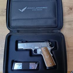 1911 Commander Hard-Chrome K11 Legacy en 9x19mm