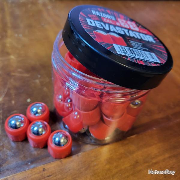 38 billes de d�fense Razor DEVASTATOR calibre .68