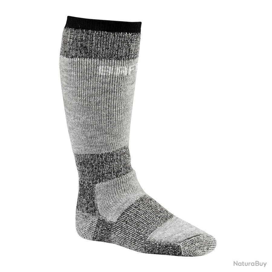 Chaussettes De Randonnée Fits – Laine Mérinos – Grandes – Charbon – Neuves