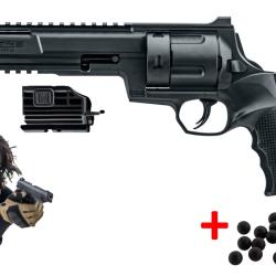 Pack complet1 TR68 Umarex T4E 16J Home Defense + 100bbs caoutchouc LASER En Stock