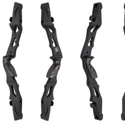 Poign&eacute;e recurve Oak Ridge Bryon ILF RH 21" Matt black anodized