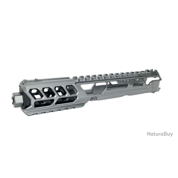 CULASSE AAP01 FUKU-2 CNC GRISE / NOIRE - Long Cutout version