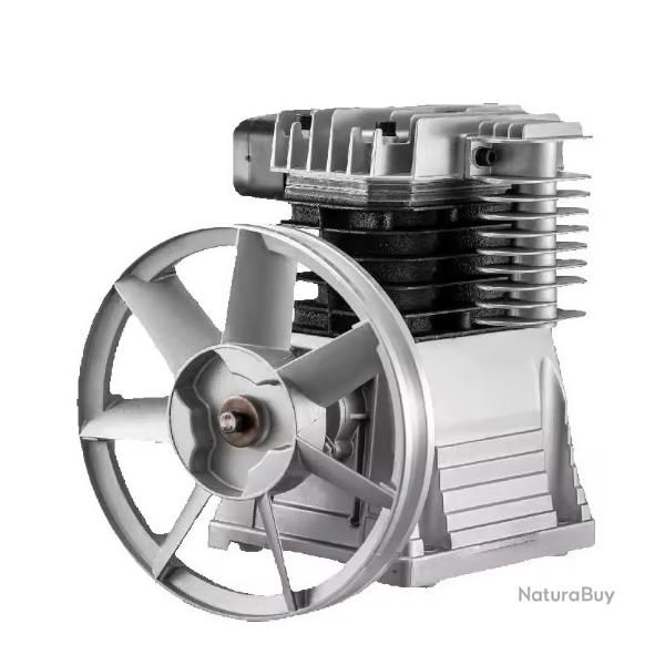 T�tes de compresseur d'air � Piston, double cylindre, mon�tape, 2,2 kw, 375l/MIN, 12CFM, 11bar