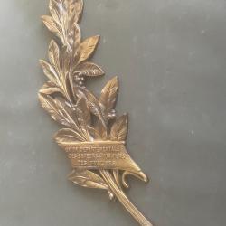 Une palme d'honneur des sapeurs pompiers des Yvelines (ma r&eacute;f : 799 &sect;&sect; )