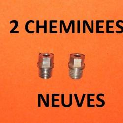 paire de chemin&eacute;es fusil type LEFAUCHEUX diam&egrave;tre 7mm - VENDU PAR JEPERCUTE (D20N428)