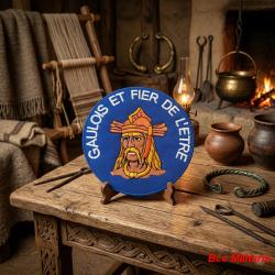 Gaulois et Fier de L'Etre Dimension : 90 mm &agrave; coudre ou &agrave; thermocoller