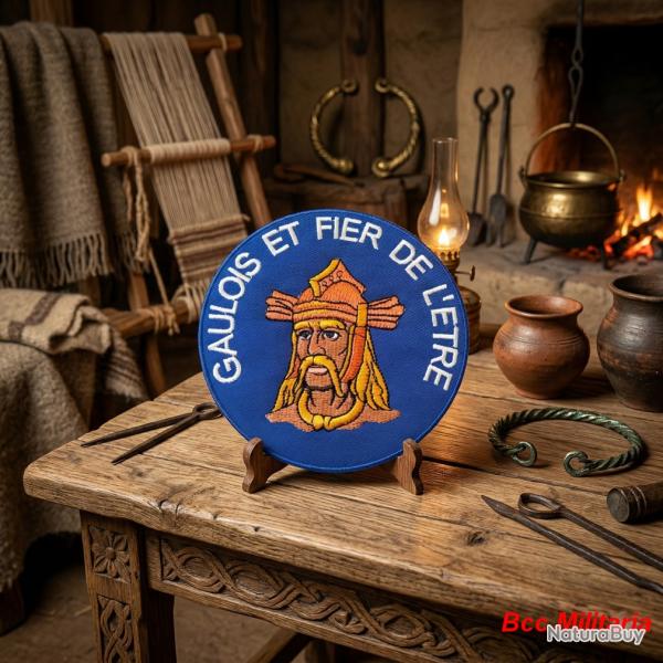 Gaulois et Fier de L'Etre Dimension : 90 mm � coudre ou � thermocoller