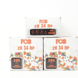 75 Cartouches FOB ZH 34 HP cal 12