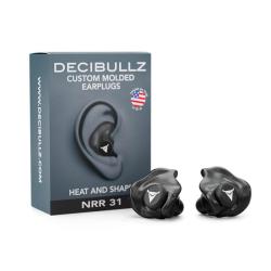 Bouchons d'oreilles moulables Decibullz 31 dB