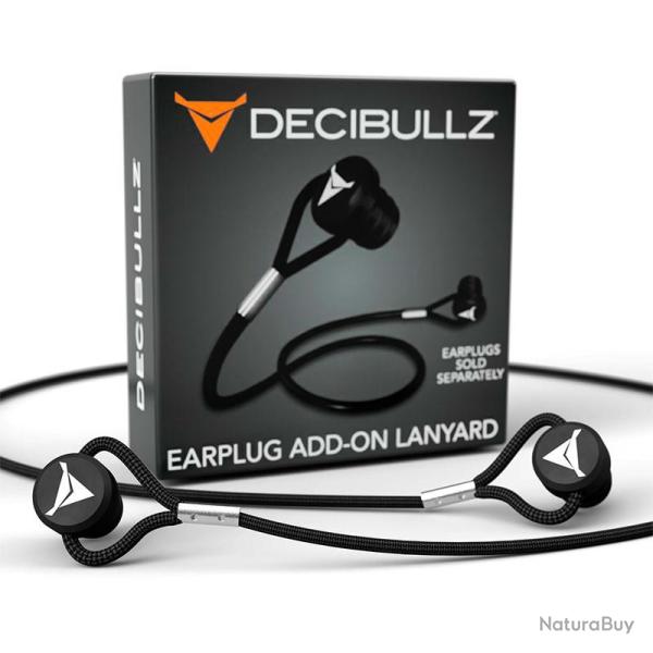 Cordon pour bouchons d'oreilles moulables Decibullz