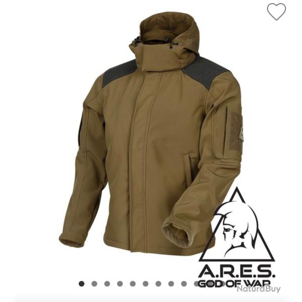 VESTE BEIGE SOFTSHELL