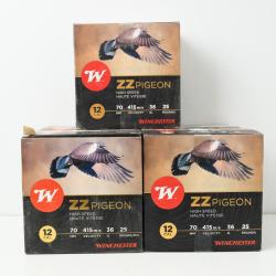 125 Cartouches Winchester ZZ Pigeon cal 12