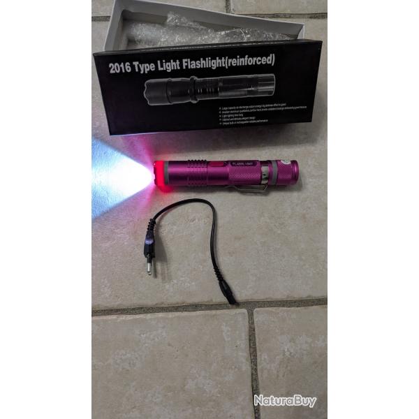 Lampe shocker �lectrique rose