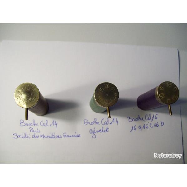 douille a broche vide cal.14 et cal.16 collection cat�gorie D