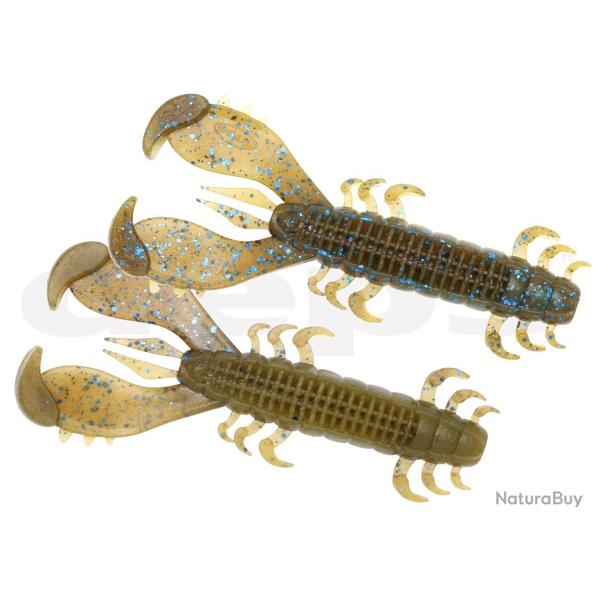 Leurre Souple Deps MS Craw 3,6'' - 9,1cm 8,9cm Par 8 18 - Blue Marron