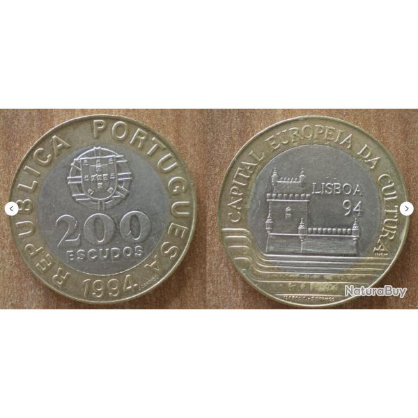 Portugal 200 escudos 1994 Piece
