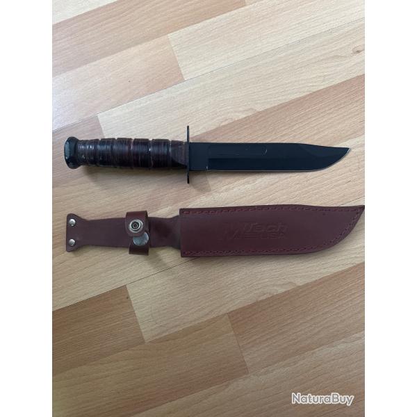 Couteaux reproduction combat MTech USA