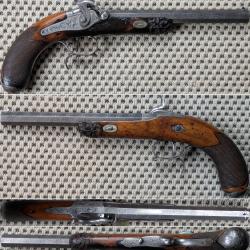 Pistolet Percussion Ray&eacute; (non sign&eacute;)