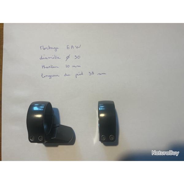 Colliers de montage eaw pivotant diam�tre 30