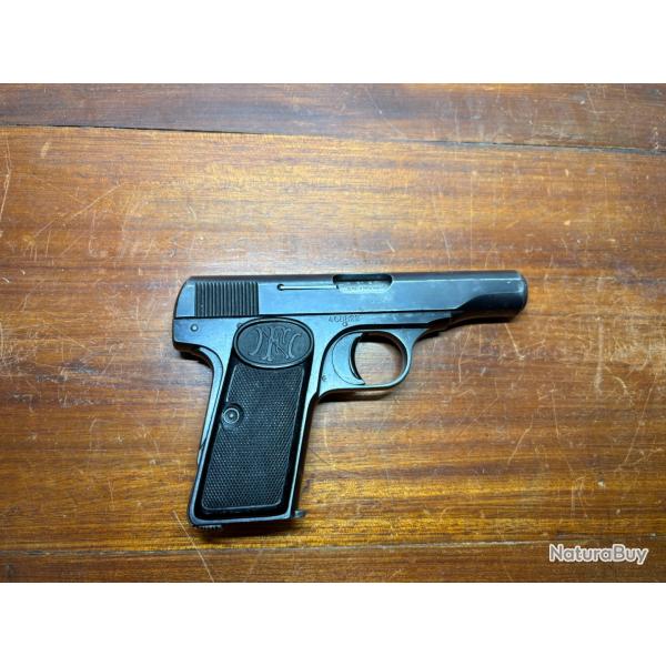 Pistolet Browning 1910 cal 7.65