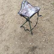 Siège Chaise de Pêche Pliante avec Porte-Cannes à Pêche Porte-Gaules