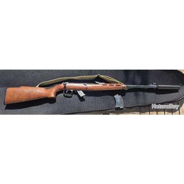 Carabine RAF COMMANDO .22 LR Take Down + 3 chargeur + RDS A-TEC Wave + Pack complet (Rare)