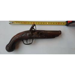 Pistolet &agrave; silex debut 19eme