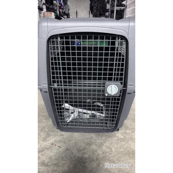 Cage caisse � chien XXL avec rampe