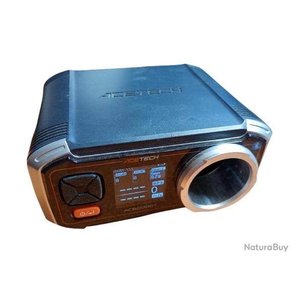 Chronographe Chrony AC6000 BT LCD Bluetooth Acetech - Noir - OCASSION