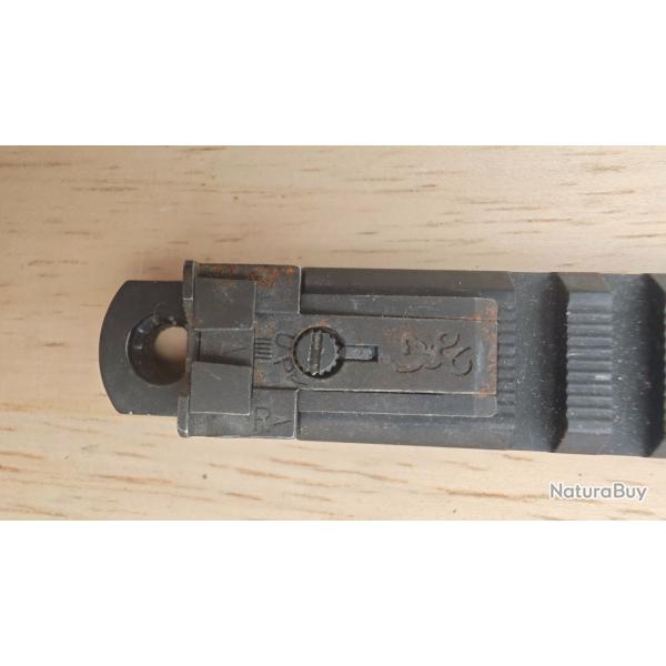 Rail piccatini avec hausse et guidon pour Buck Mark Black Label