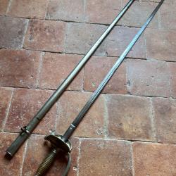 &Eacute;p&eacute;e fran&ccedil;aise de sous-officier de marine mod&egrave;le 1884