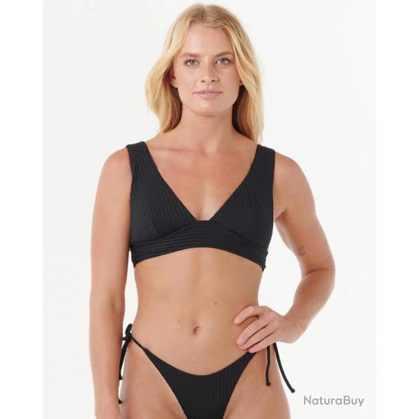 Haut de Maillot de Bain Femme Rip Curl PREMIUM SURF D-DD DEEP V XL Noir