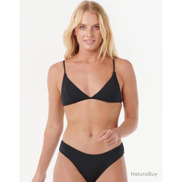 Haut de Maillot de Bain Femme Rip Curl PREMIUM SURF BANDED FIXED TRI M Noir