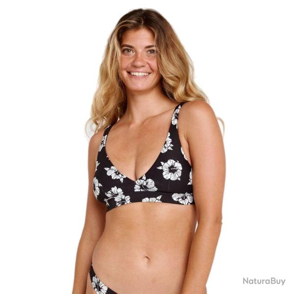 Haut de Maillot de Bain Femme Rip Curl PARTY WAVE HALTER L Noir