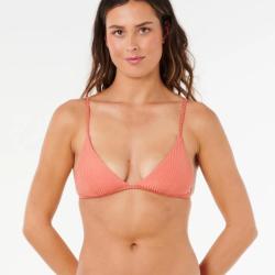 Haut de Maillot de Bain Femme Rip Curl LUXE SURF FIXED TRIANGLE M Rouge