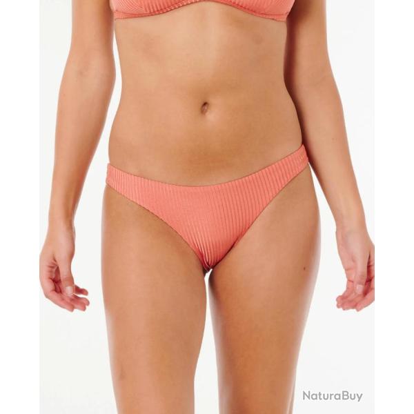 Bas de Maillot de Bain Femme Rip Curl LUXE SURF GOOD PANT S Rouge