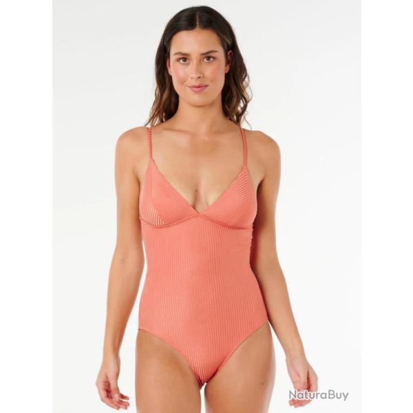 Maillot de Bain Femme 1 Pi�ce Rip Curl LUXE SURF GOOD ONE PIECE XL Rouge