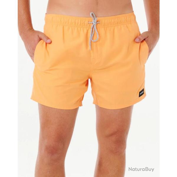 Short de Bain Homme Rip Curl "Offset Volley 15" M Orange