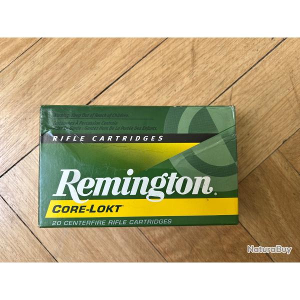 Boite munitions Remington 35 Whelen Core-Lokt 200gr
