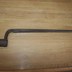 baionnette pour fusil snider epoque 1853