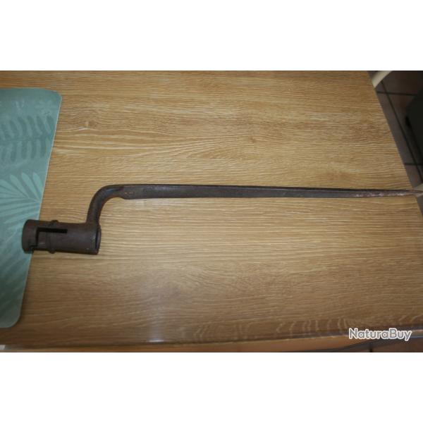 baionnette pour fusil snider epoque 1853