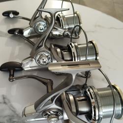 Lot de 3 moulinets surfcasing 10000