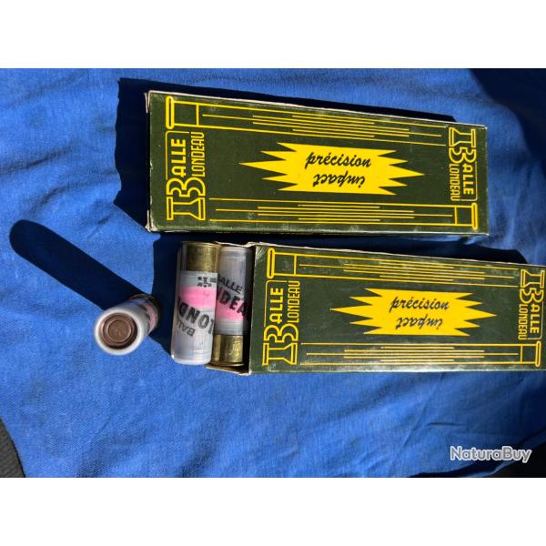 Balles cal 12 blondeau