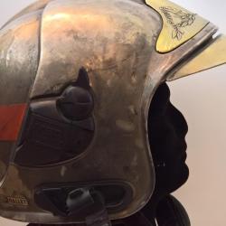 Casque d' intervention pompier F1 MSA Gallet
