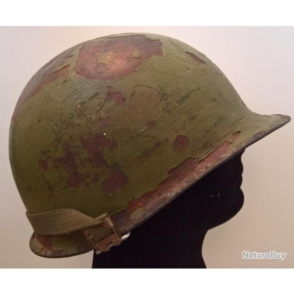 Casque lourd US-M1 Mle 51Guerre du Vietnam