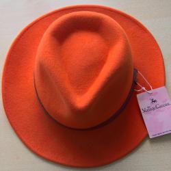 Chapeau de chasse orange Verney-Carron