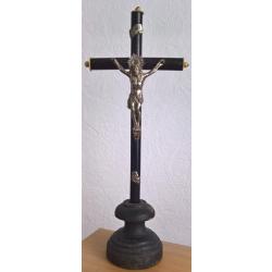 Crucifix d'autel, de table 19&egrave;me si&egrave;cle