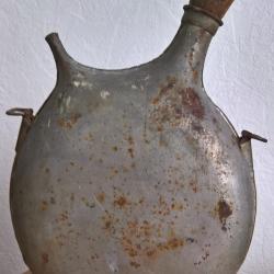 Gourde, bidon de Poilu WW1