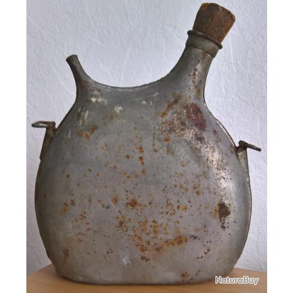 Gourde, bidon de Poilu WW1